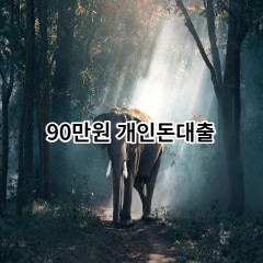 90만원개인돈대출 급전 당일 소액 일수 월변