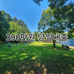 390만원대출 급전 당일 소액 일수 월변