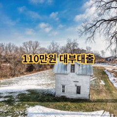 110만원 대부대출 급전 당일 소액 일수 월변