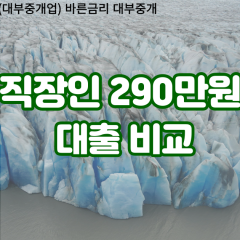 직장인 월변290만원대출 소액290만원대출 개인돈290만원 비대면290만원