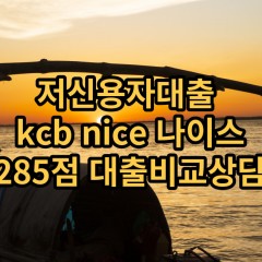 저신용자대출 kcb285점 저신용소액대출 nice285점 저신용비대면대출 나이스285점 신용대출비교상담