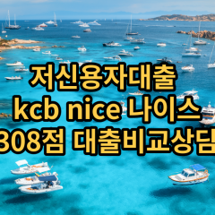 저신용자대출 kcb308점 저신용소액대출 nice308점 저신용비대면대출 나이스308점 신용대출비교상담