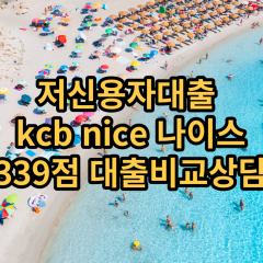 저신용자대출 kcb339점 저신용소액대출 nice339점 저신용비대면대출 나이스339점 신용대출비교상담