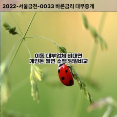 이동대부대출 이동비대면대출 의왕시대부업체 이동급전대출개인돈 이동소액월변대출