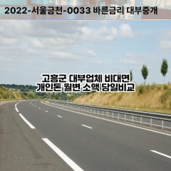 영남면대부대출 점암면비대면대출 고흥군대부업체 포두면급전대출개인돈 풍양면소액월변대출