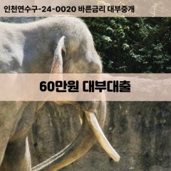 60만원대부대출 60만원비대면대출 60만원소액대부업체 60만원급전대출개인돈 60만원월변대출